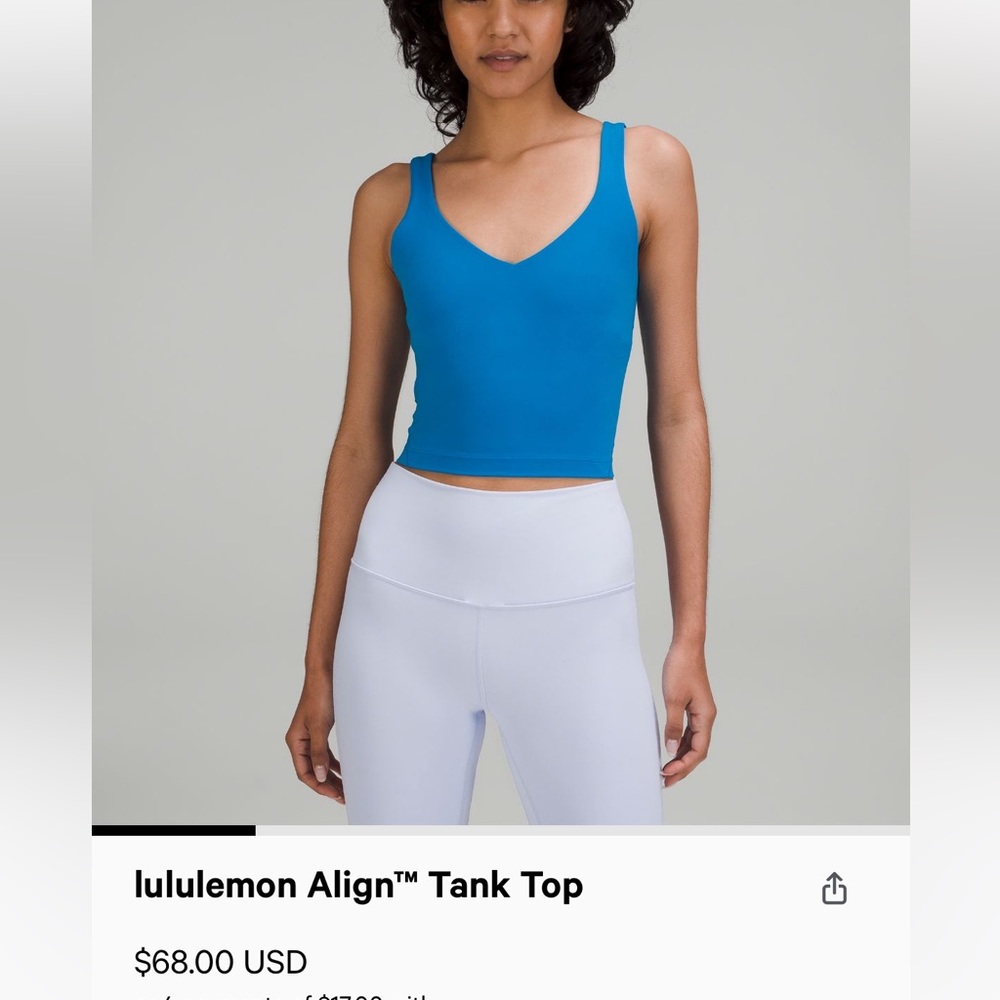 Lululemon Align Tank NWT